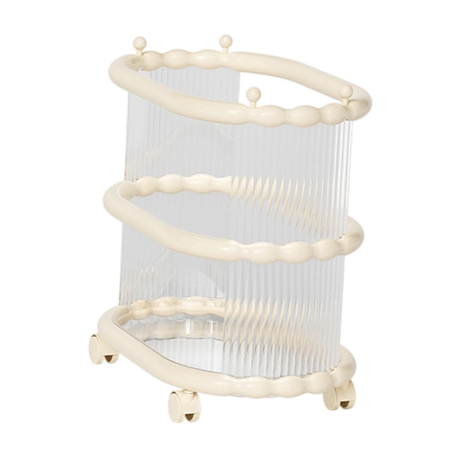 Colaxi Yoga Mat Storage Rack Cart with Caster Wheels Organization Exercise Multifunctional Kettlebells Weight Rack Storage Organizer, 46cmx30cmx47cm