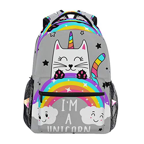 Jeansame Mochila Escolar Bolsa de Viaje para computadora portátil para niños niñas