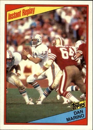 1984 Topps Football Card #124 Dan Marino