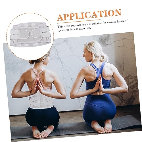 Faja lumbar para hombre y mujer banda abdominal transpirable miniatura 6