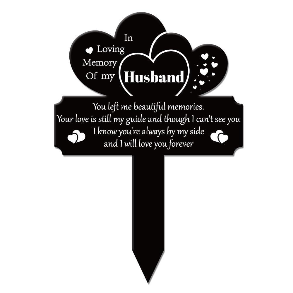 Photo 1 of GLOBLELAND Husband Memorial Garden Stake