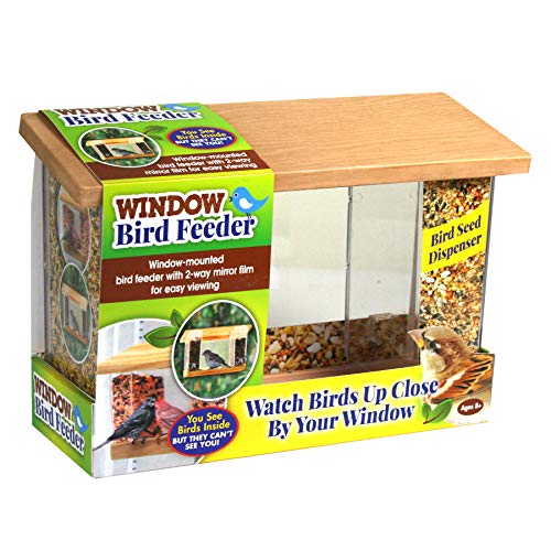 Hampton Direct Window Mounted Bird Feeder - Watch Birds Up Close By Your Window Hampton Direct Window Mounted Bird Feeder - Watch Birds Up Close By Your Window