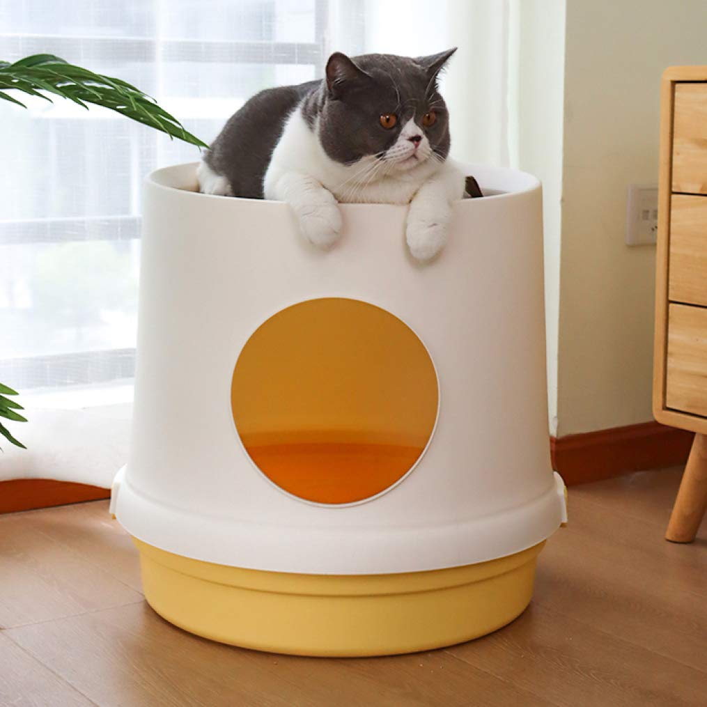 猫トイレ本体 取り外し可能 完全に閉じた猫用トイレ スコップ