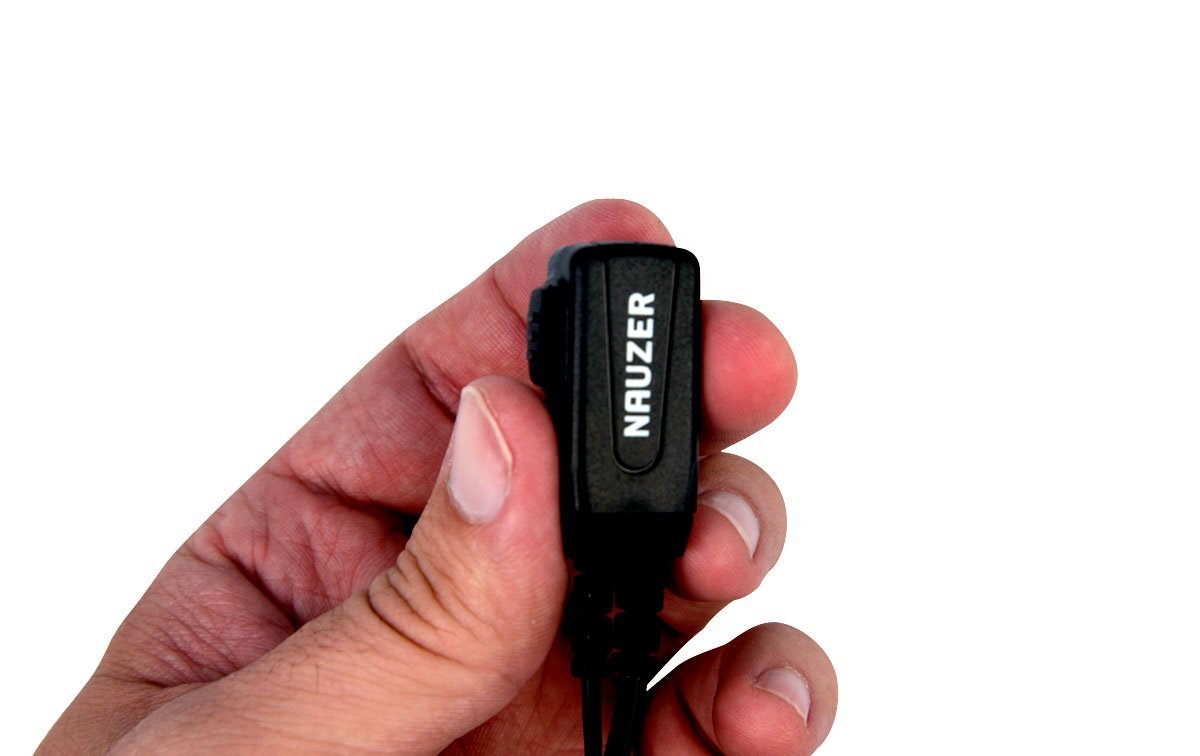 NAUZER PTT-32 / Kabel mit Micro PTT Kompatibel mit PELTOR SPORTTAC Jagdhelm (PTT-32K)
