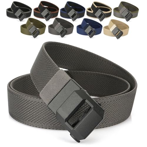 Exteriorm-U Belt, Ratchet Belt, 2025 New Tactical Belt With Slide Buckle, Buckle for Outdoor, Hiking