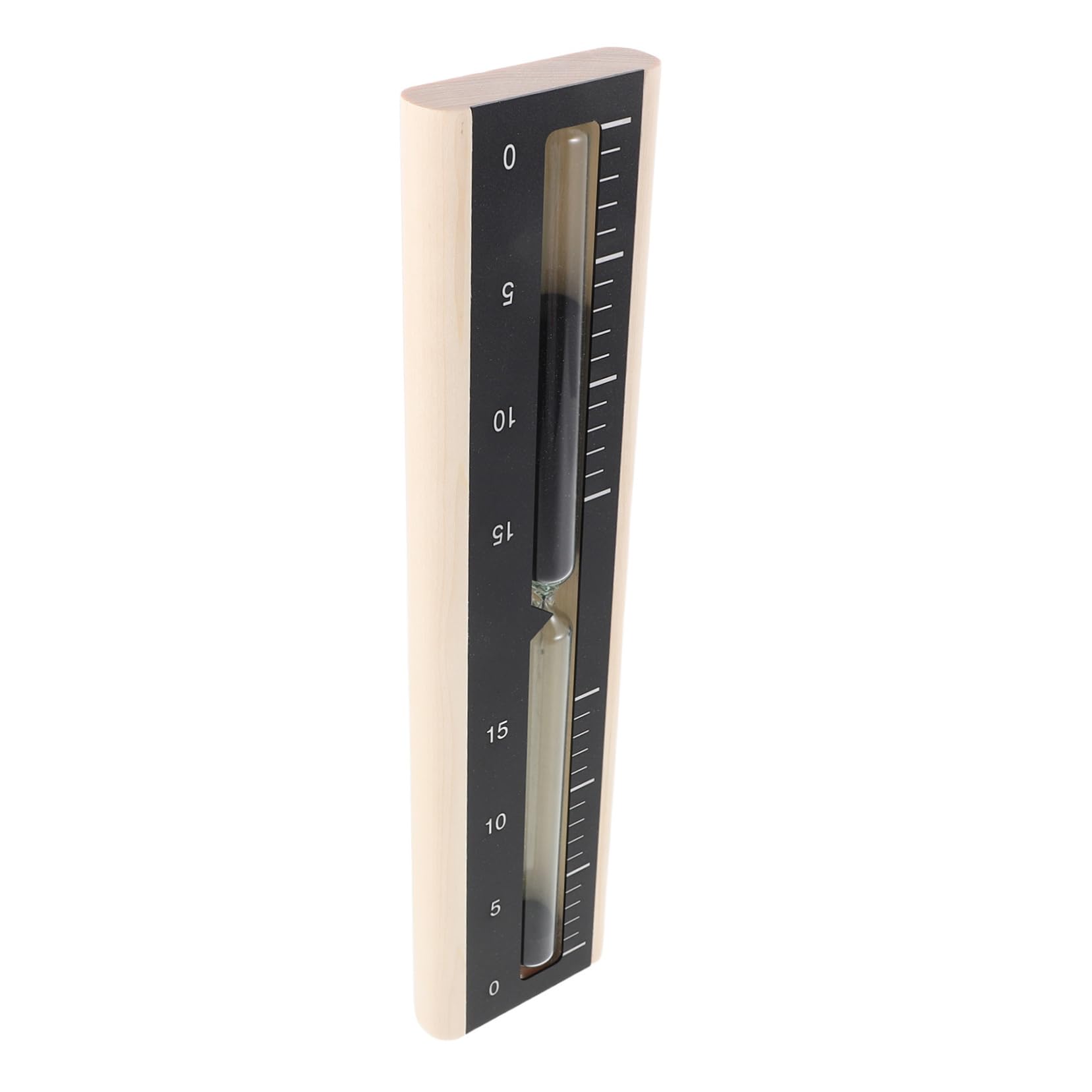 Accessoire pour salle de bain premium minuterie compacte en bois