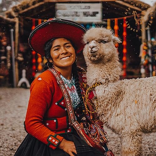 Image of Alpaca Mens Poncho with Hood - Cowboy Serape Western Poncho - Clint Eastwood Poncho for Men - Ecuadorian Cloak with Hood Men