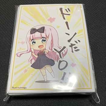 かぐや様は告らせたい 藤原千花 混沌の女神様　スリーブ かぐや様は告らせたい 藤原千花 スリーブの通販 こう@プロフ一読