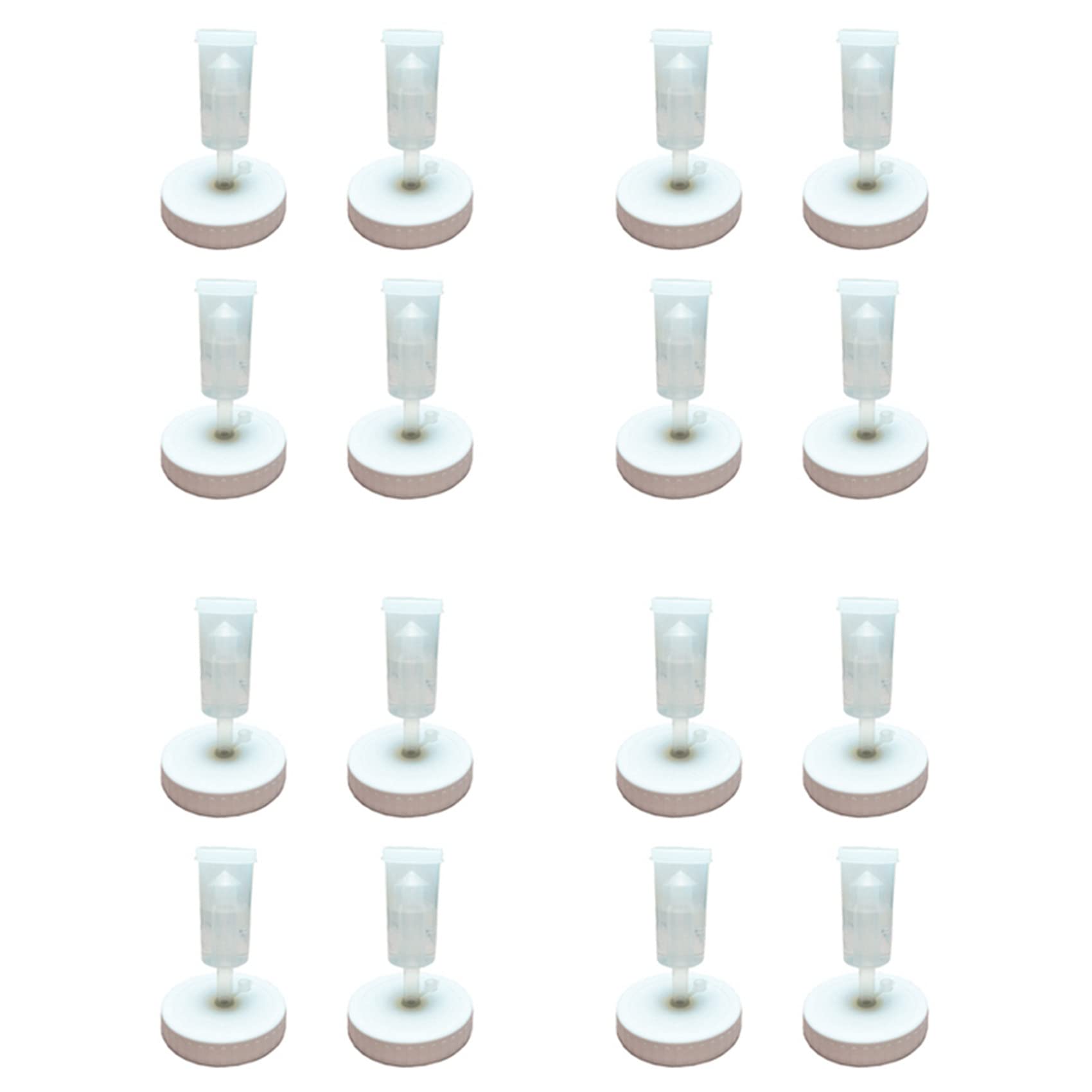 Hndhbfgrt 16Pc Mouth Jars Lids Fermenting Lids with Airlocks Fermentation Kit for Making Sauerkraut in Wide Mouth Jars