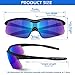 OXG 12 Pack Tinted Safety Glasses Protective Eyewear, Impact & Scratch Resistant ANSI Z87.1 Safety Goggles Eye Protection for Lab Shooting Construction UV-Block