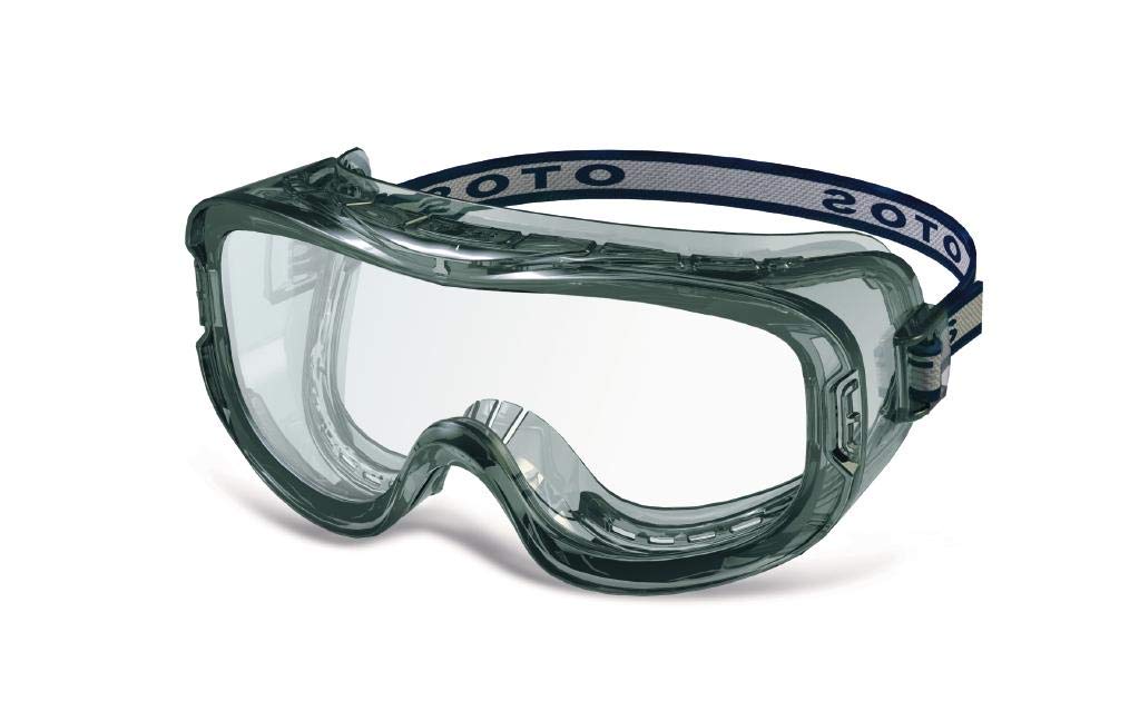 Safety Goggles with Clear Anti Fog, Scratch Resistant, Wrap-Around Lenses, Eyewear Protective Glasses for Labs, and Workplaces Safety
