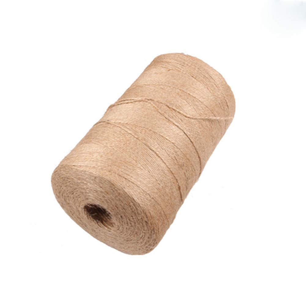 JuteSchnur 1200m 1mm Garten Kordel Natürliche Jute Bastelschnu Dekokordel Schnur