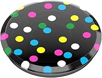 Vista 3 de PopSockets Translucent Phone Grip with Expanding Kickstand, PopSockets for Phone, Translucent PopGrip - Black Disco