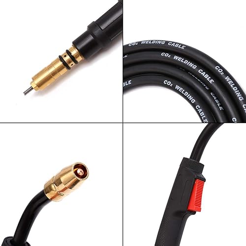 Miniatura 2 de IHAYNER Pistola de soldadura MIG de 15 pies de repuesto para Miller M15 M-150 M-15 M150 Millermatic 35120  130  130XP  135  140s  150175  180s  185