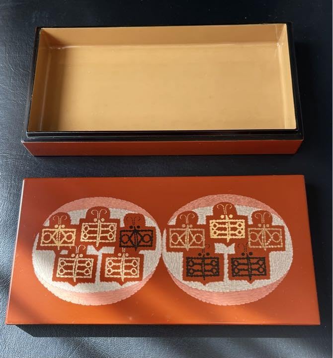 Amazon.co.jp: 榜彫蒟醤塗 キンマ塗 香川漆器 讃岐漆芸 小箱 共