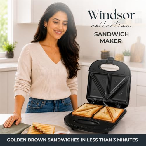 Image of Tower Sandwich Maker 800W Rose Gold Cool Touch Body 2 Year Warranty