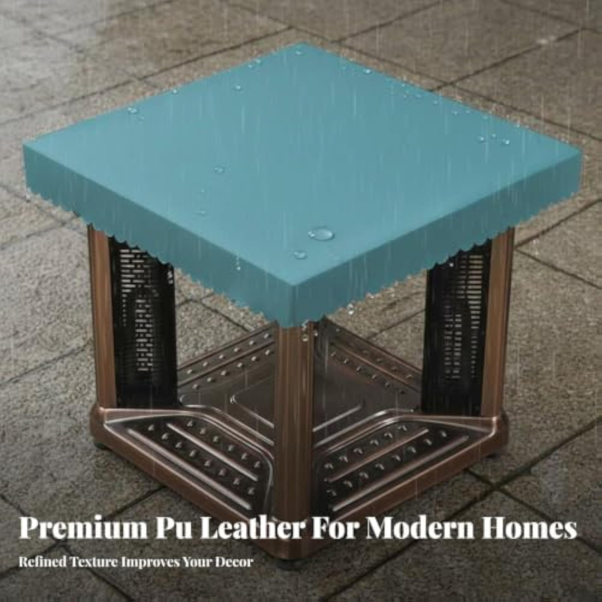 Heating Table Cover, Oil-Resistant PU Leather Protector