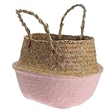 Panier d'algues - panier de rangement portatif polyvalent, facile à utiliser et à placer, économisant de l'espace, décoratif et exquis, tissé