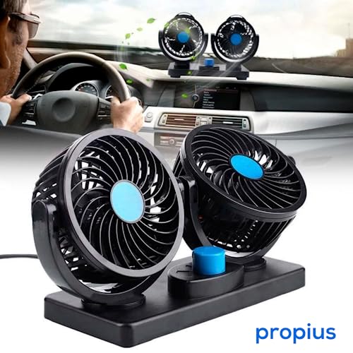 Ventilador Automotivo 12V Carro Caminhão Van Ventilação Ar Condicionado Interno Liga Ventila Portáti