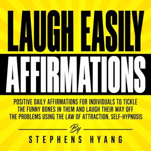 Diseño de la portada del título Laugh Easily Affirmations