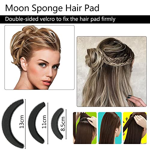 28Pcs Hair Tail Tools Set,Ponytail Maker Hair Braiding Tool For Women Girls Styling Maker Hair Styling Accessories #TOP2