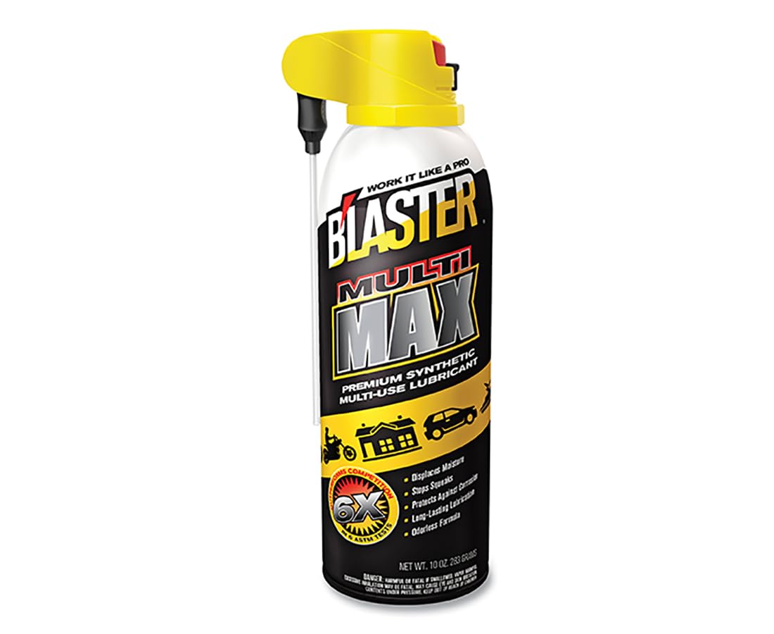 B'laster 16-MM-DS Multi-Max Mutli-Purpose Lubricant w/delivery System, 10 oz.