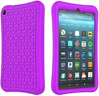 SUPWANT Silicone Kids Case for All-New Kindle Fire 7 2019 - Light Weight
