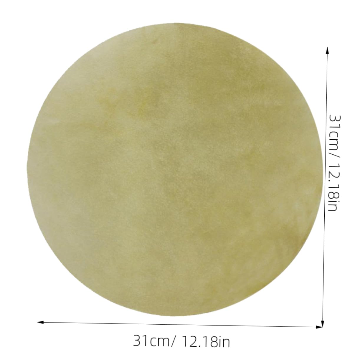 Parliky Enhance Your Drum Sound Pcs Goat Skin Drum Replacement for Percussion Instruments