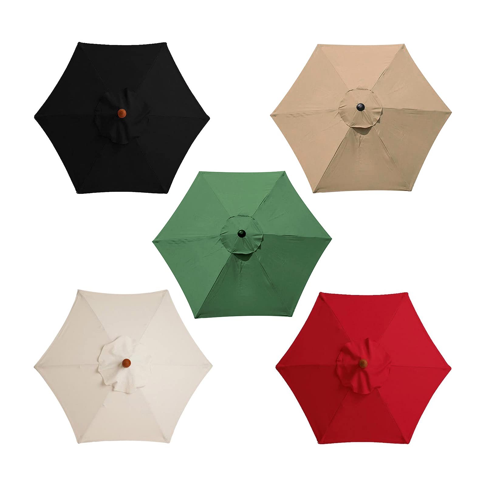 15 ft patio umbrella replacement canopy Replacement Canopy for Triple Umbrella 15ft