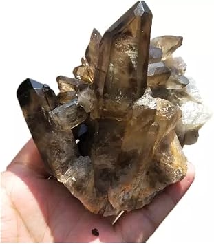 Health & Household Natural Rough Smoky Quartz Crystal Cluster Specime Size 1pc 760G-850G