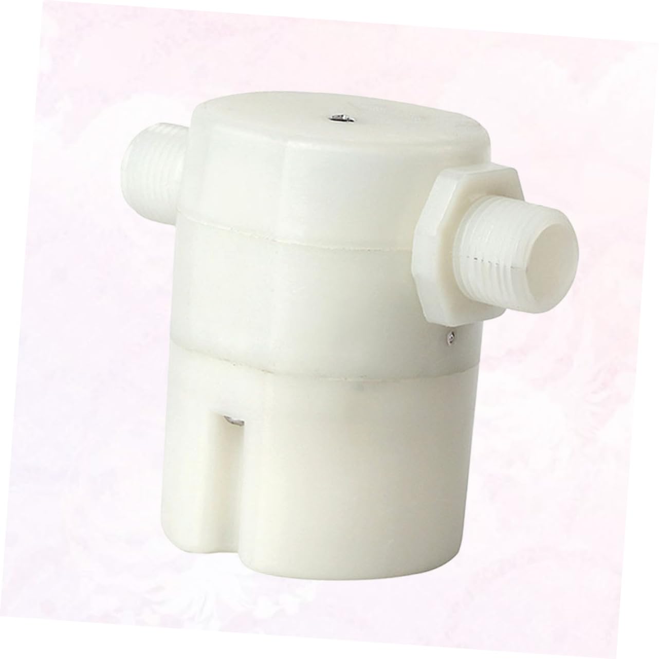 KICHOUSE Float for Float Water Level Control Valve Water Tank Valve Horizontal Water Valve Pool Floating Valve Tower Tank Valve Inlet Float Valve Water Tank Accessories White