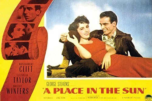 Amazon Com A Place In The Sun Movie Poster Or Canvas Posters Prints