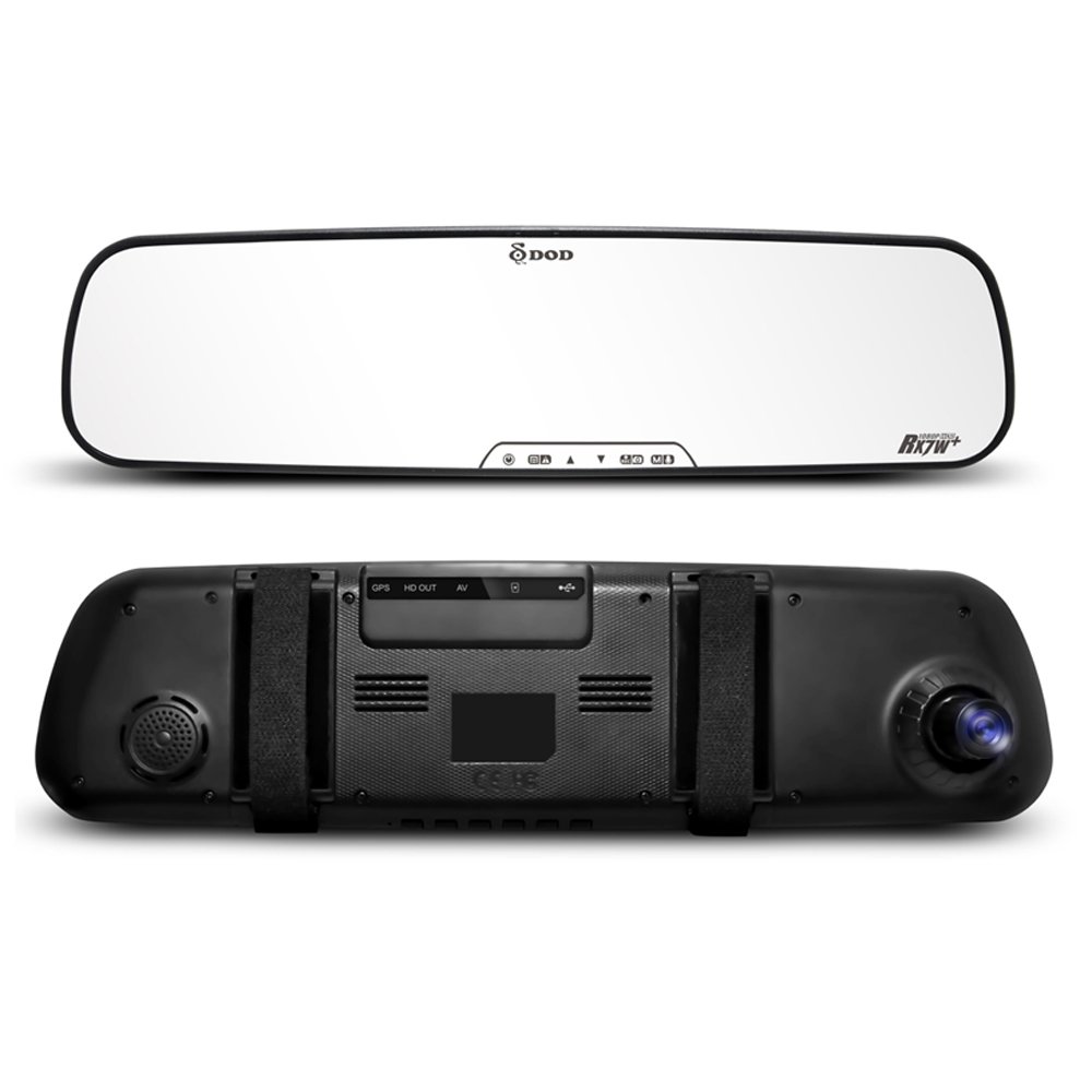 DOD TECH RX Series RX7W+ Full HD Dash Camera and Anti-Glare Rearview Mirror
