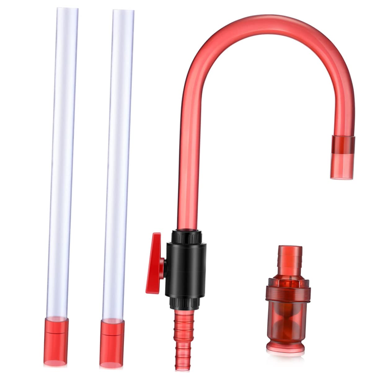 Sifón Limpiador de Portátil Cambiador de Agua Conveniente para Peceras Herramienta de Limpieza Diaria para de Peces de Usar y Práctico