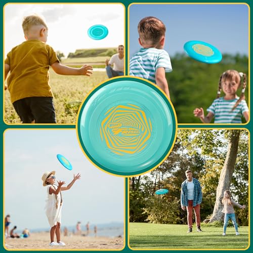 Wham-O Frisbee Go Flugscheibe, 22.86 cm Leichtes Spielzeug für Anfänger Kinder Jungen Mädchen ab 5 Jahren Outdoor Strand Park Garten Spiel - 70g