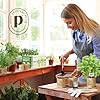 Planters' Choice 9 Herb Indoor Window Garden Kit - House Plants Seeds - Best Unique Christmas Gift Ideas for Women, Mom, Friend, Her, Birthday, Housewarming, Mother - New Home Kitchen Gifts #1