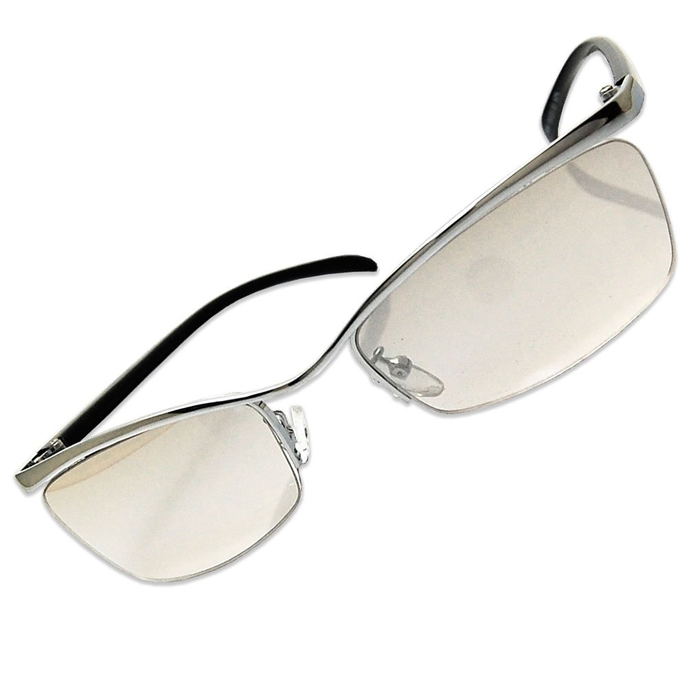 【極美品】SAINT LAURENT サングラス　ミラーレンズ　メガネ　クリア サングラス クリアレンズ メガネ カラー サングラス 伊達メガネ