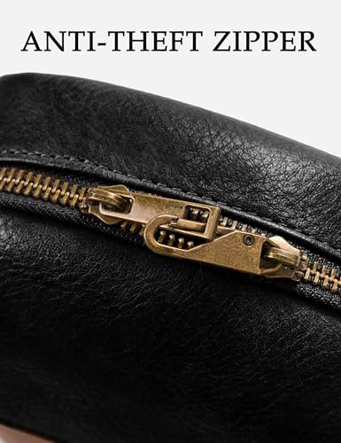 Image of Yarnic Small Crossbody Bag, Vegan Leather Cell Phone Purse for Women, Vintage Wallet Bag with Card Slots