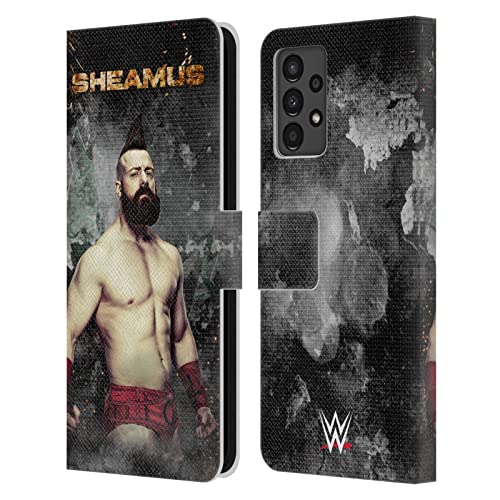 Housse Cuir WWE Sheamus Samsung A13 Protège Écran et Cartes
