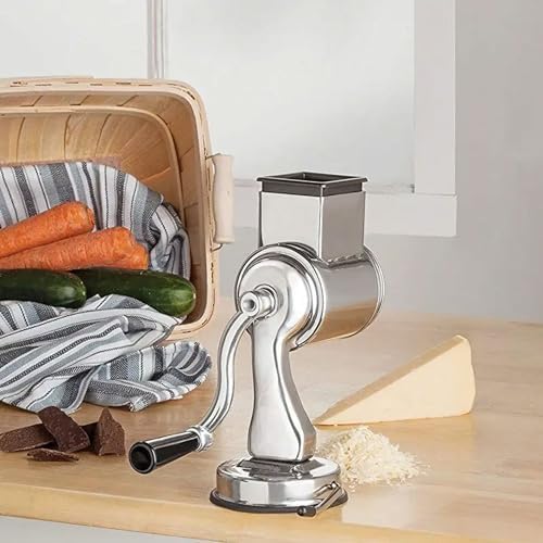 Rallador Giratorio de Cocina con Manivela y Base de Succión miniatura 5