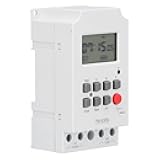 Garosa Microcomputer Timer Switch, Programmable Digital Timer Switch, Control Device On Off Regularly,DC12V Power Supply for Street Lights, Radio Equipment,Monitor