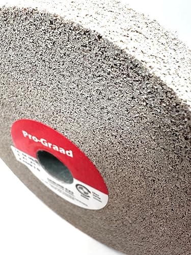 ex2 convolute deburring polishing wheel - 634 x 134 x 134 8a medium grit aluminum oxide - extra durable - metal deburring finishing and polishing wheel - convolute - 17217 - 1 pack