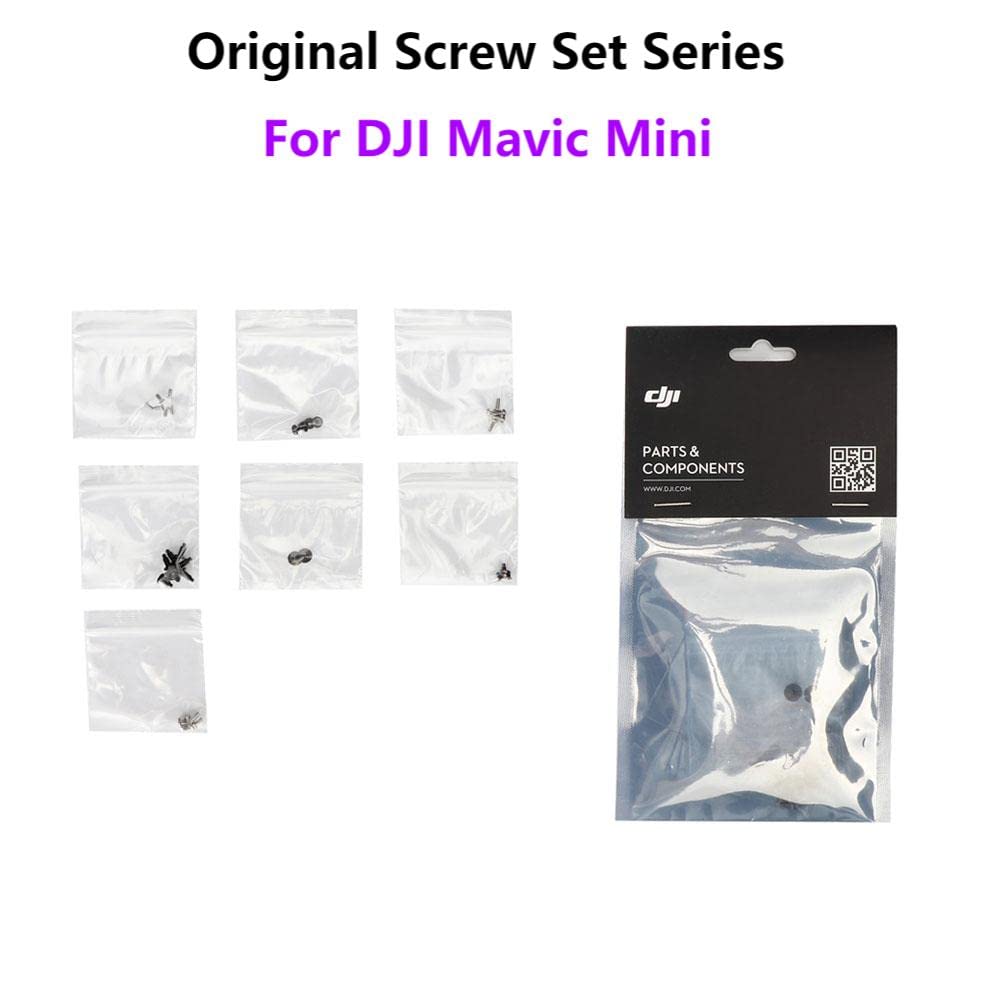 YANHAO [Części do dronów] Oryginalna seria śrub do DJI Mavic Mini Drone Zestaw śrub do DJI Mavic Mini Repair Parts [Łatwa instalacja]