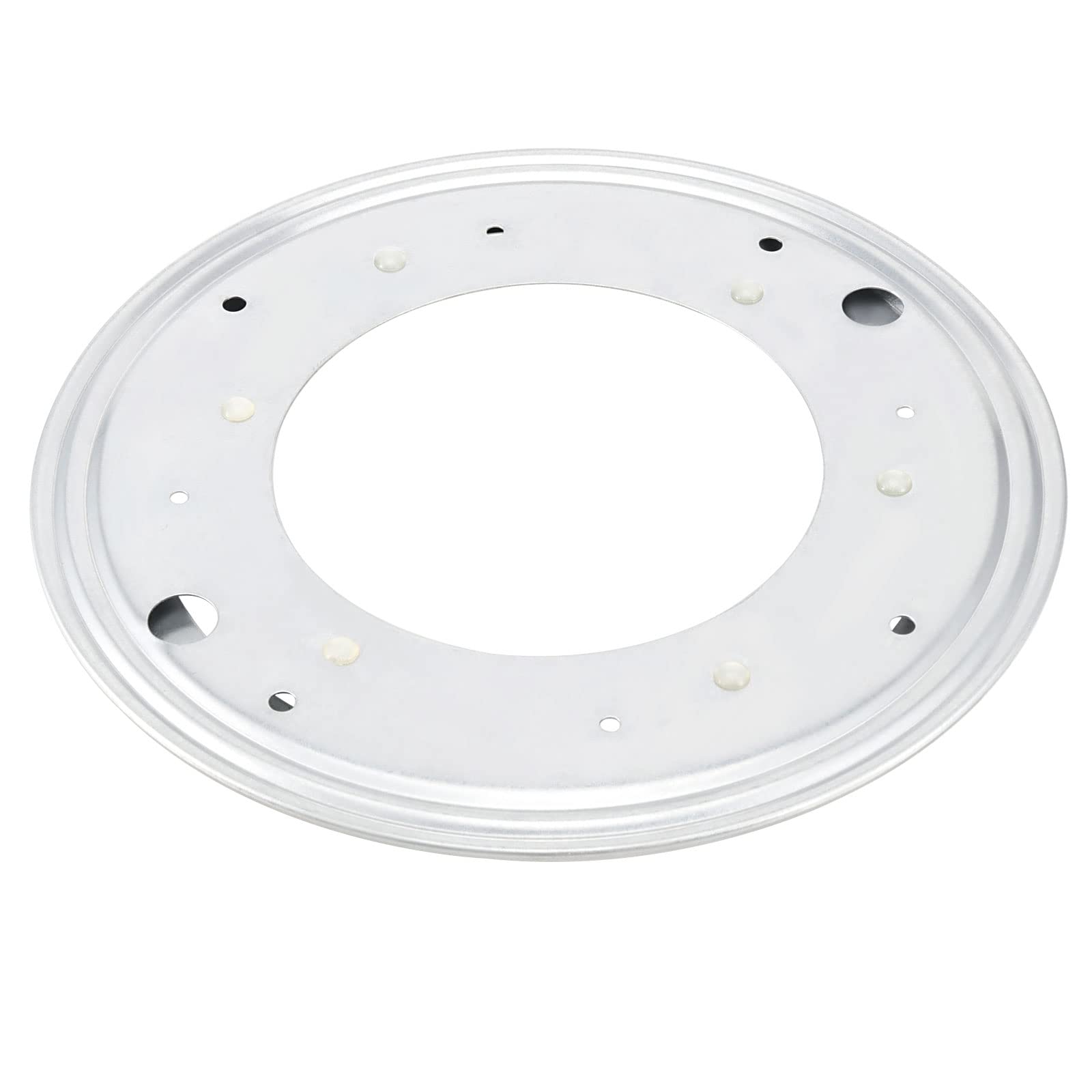 Plateau Tournant Lazy Susan En Aluminium - Roulement à Billes Lourd, Tailles 8 à 32 Pouces, Charge 40-150 Kg, Pour TV, Gâteaux, Décoration - 9