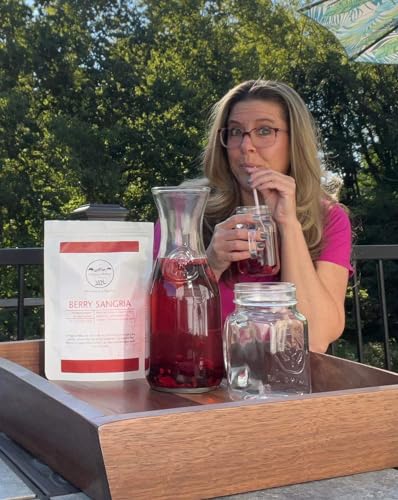 Happy Valley Tea Company Berry Sangria Black Hibiscus Tea: Craft Mocktail Tea'S By Happy Valley Tea Company 14 Servings To Be Enjoyed Hot thumb #6
