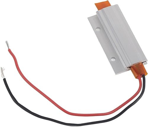 Calentador de aire de 60 × 28 × 0.276 in, carcasa de aluminio PTC calentador termostático (110 V 200)