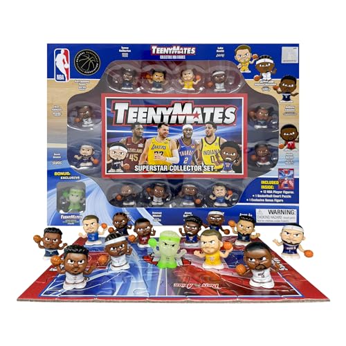 Party Animal TeenyMates NBA Basketball Action Figures Gift Set