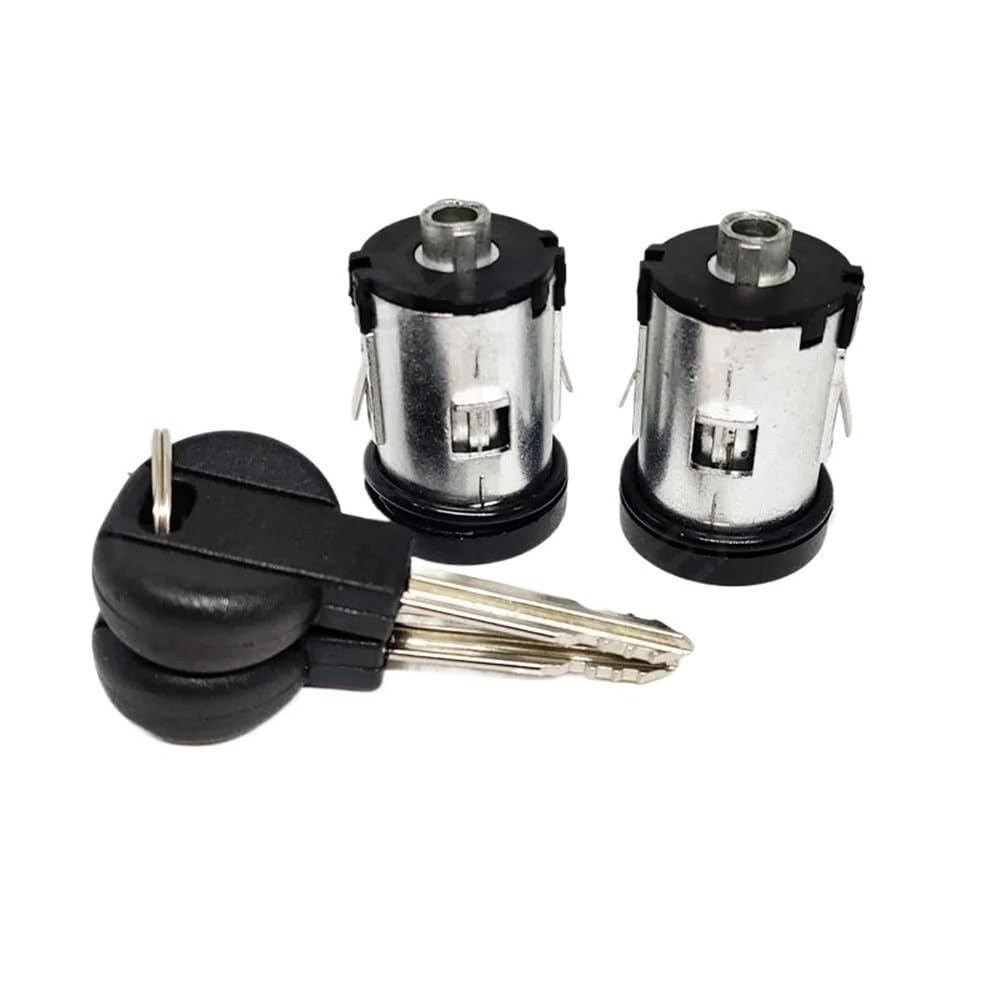 Hzsmyxgs One Color Car Door Lock 9170.Ay 4162C9 9170Ay Compatible With Fiat For Scudo 1995-2007 For Ulysse 1994-2002 Door Lock Barrel Set