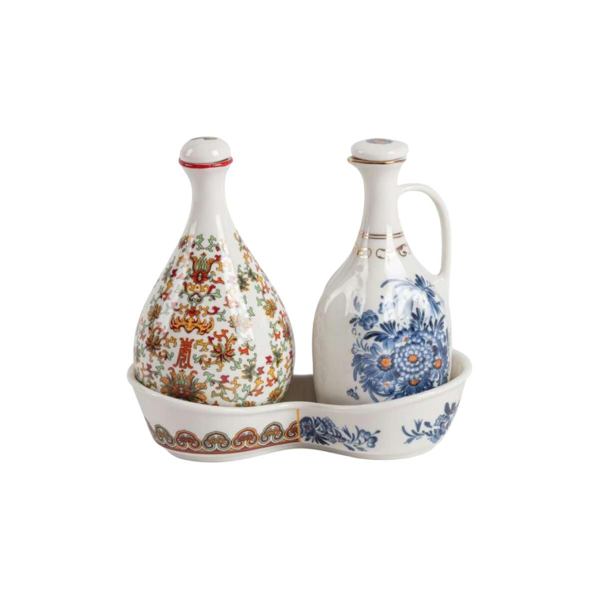 SELETTI Hybrid Thelme Set de aceite y vinagre