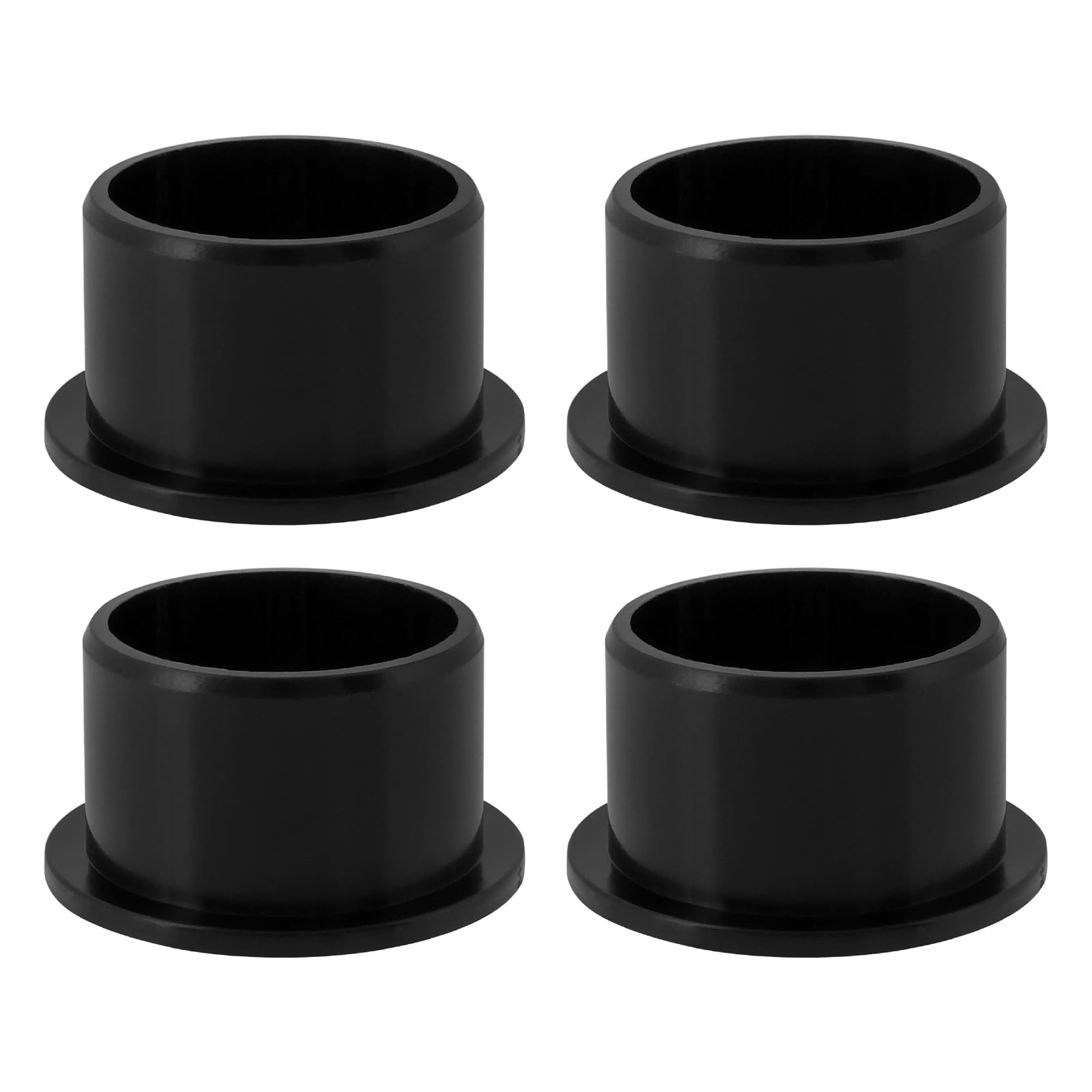 Emagtech Black 4Pcs Steering Bushing Replacement Part 532406013 406013 Compatible With Husqvarna Compatible With Ayp Compatible With Craftsman Compatible With Poulan